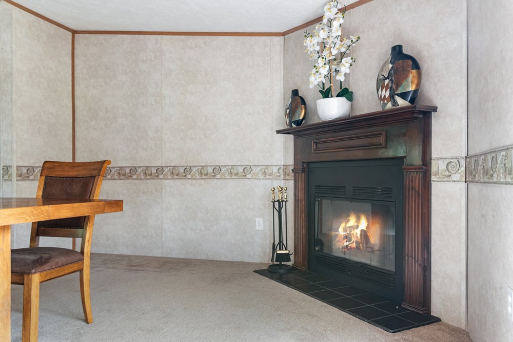 015 Wood Burning Fireplace --  1045 Covered Bridge Rd
