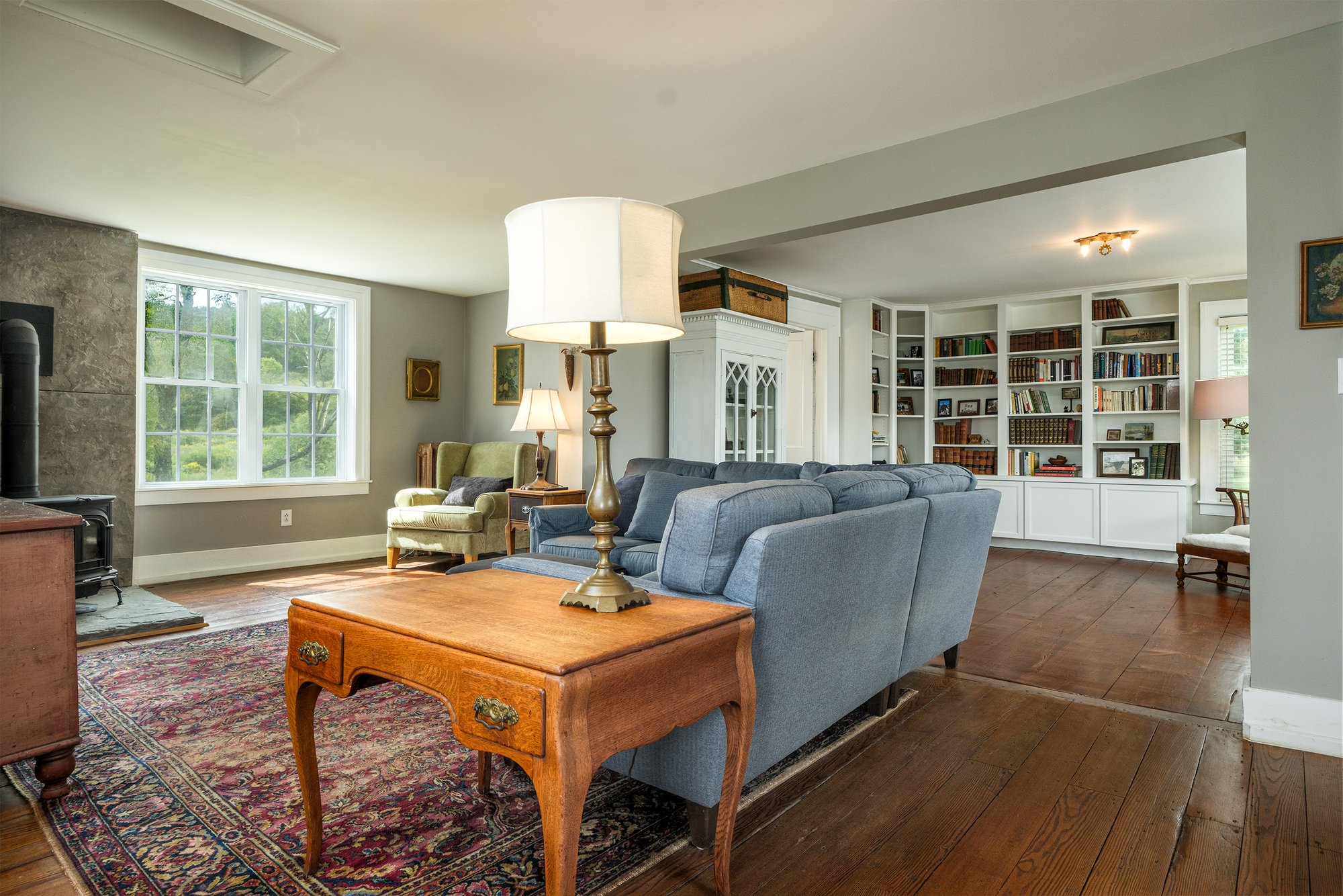 011 Living room w wood burning stove -- 11440 County Highway 14