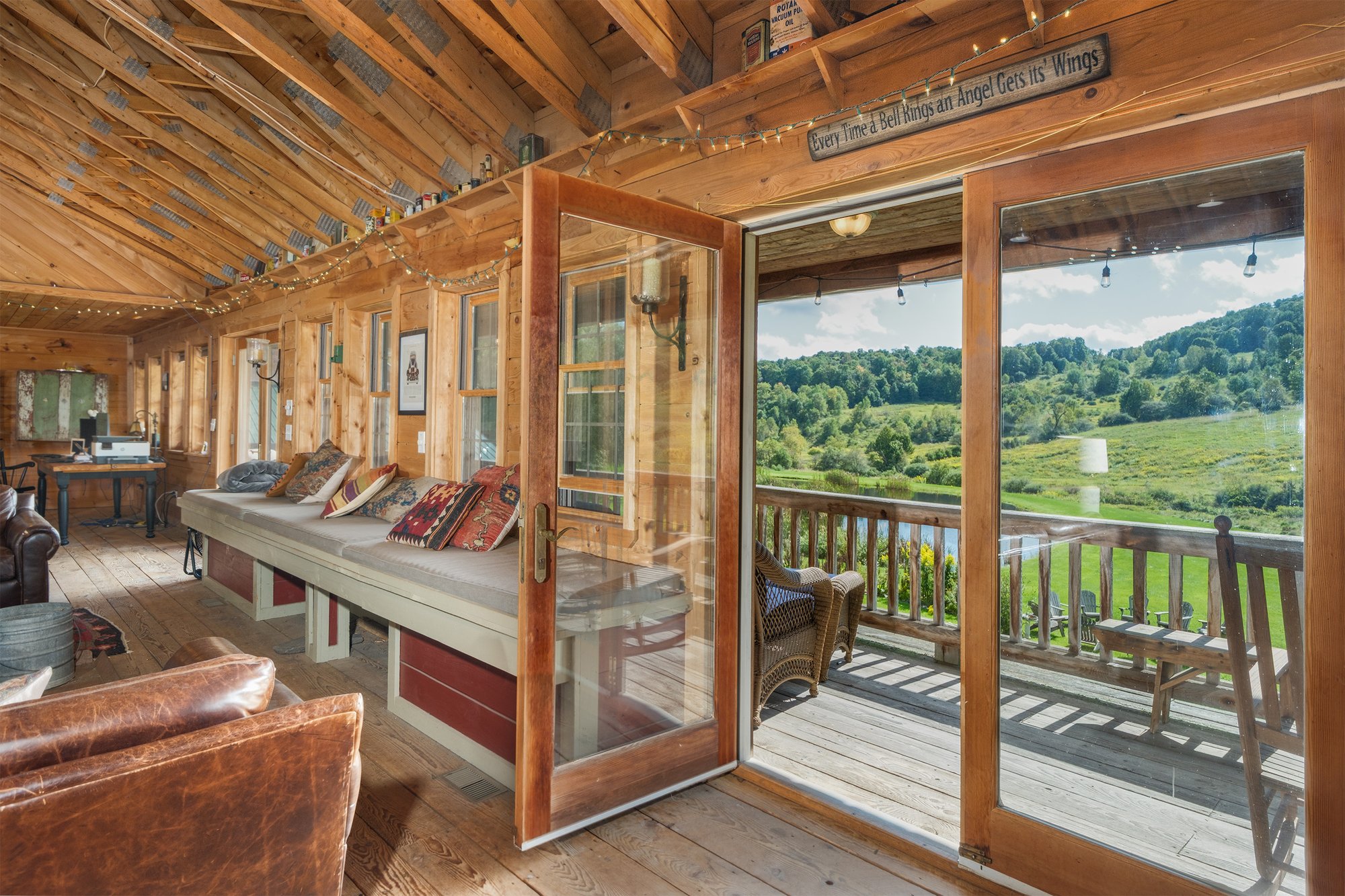 066 Covered Deck with amazing View -- 11440 County Highway 14