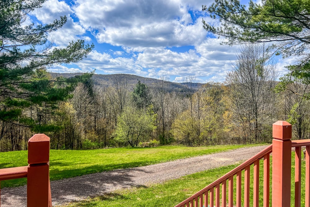 1264 Betty Brook Road - View from the front porch