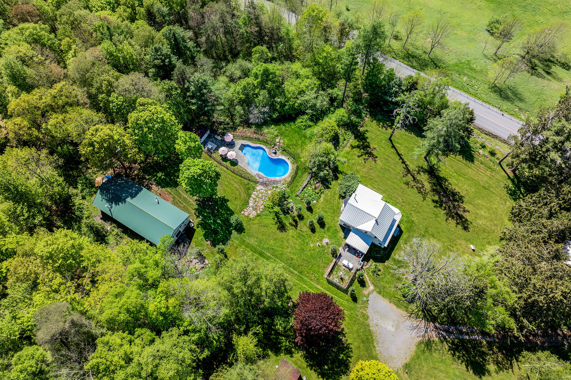 Art Studio / Pool / 1860 House - 336 County Highway 5, Bovina Center