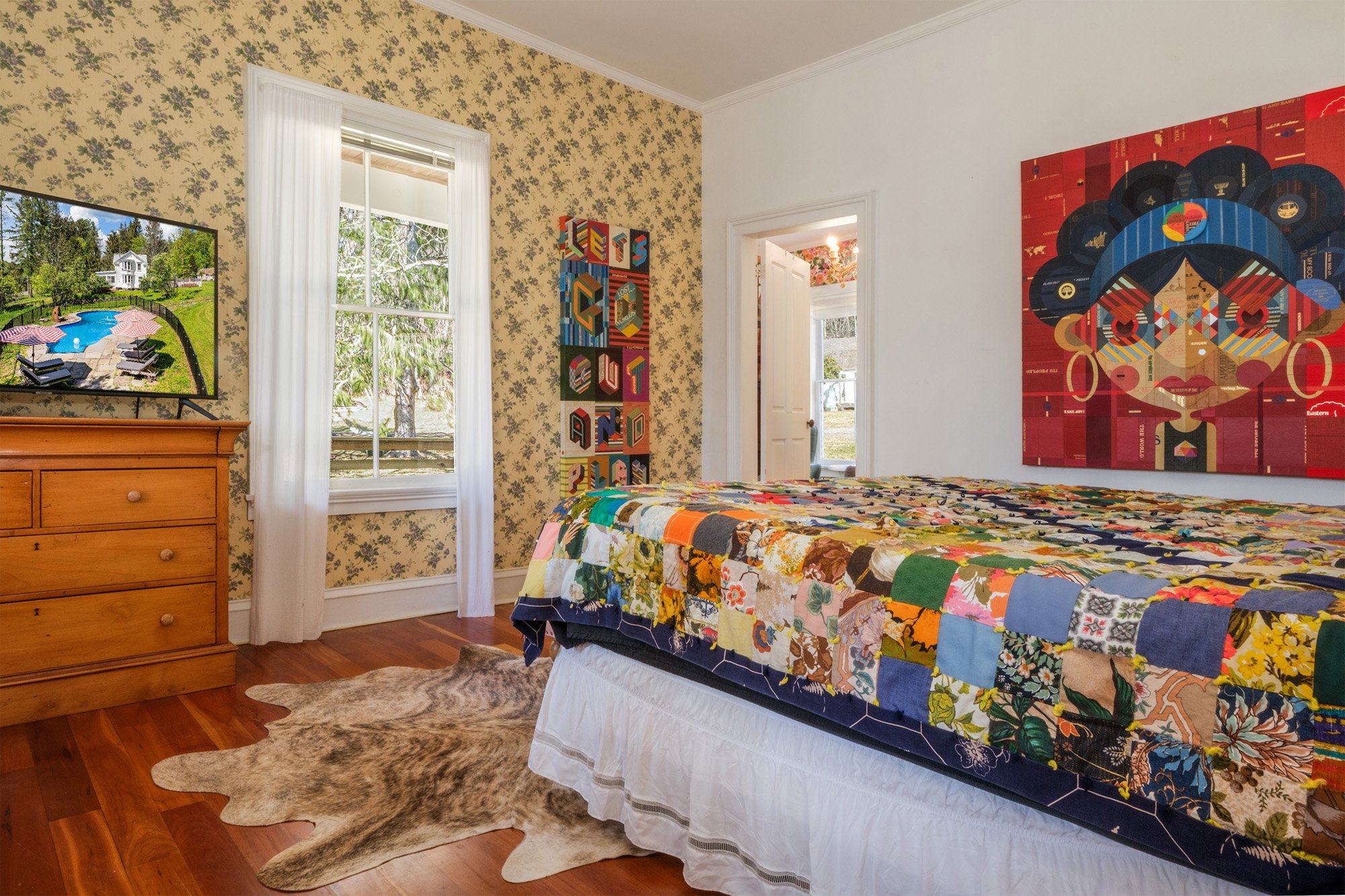 1st Floor Bedroom Main House - 336 County Highway 5, Bovina Center