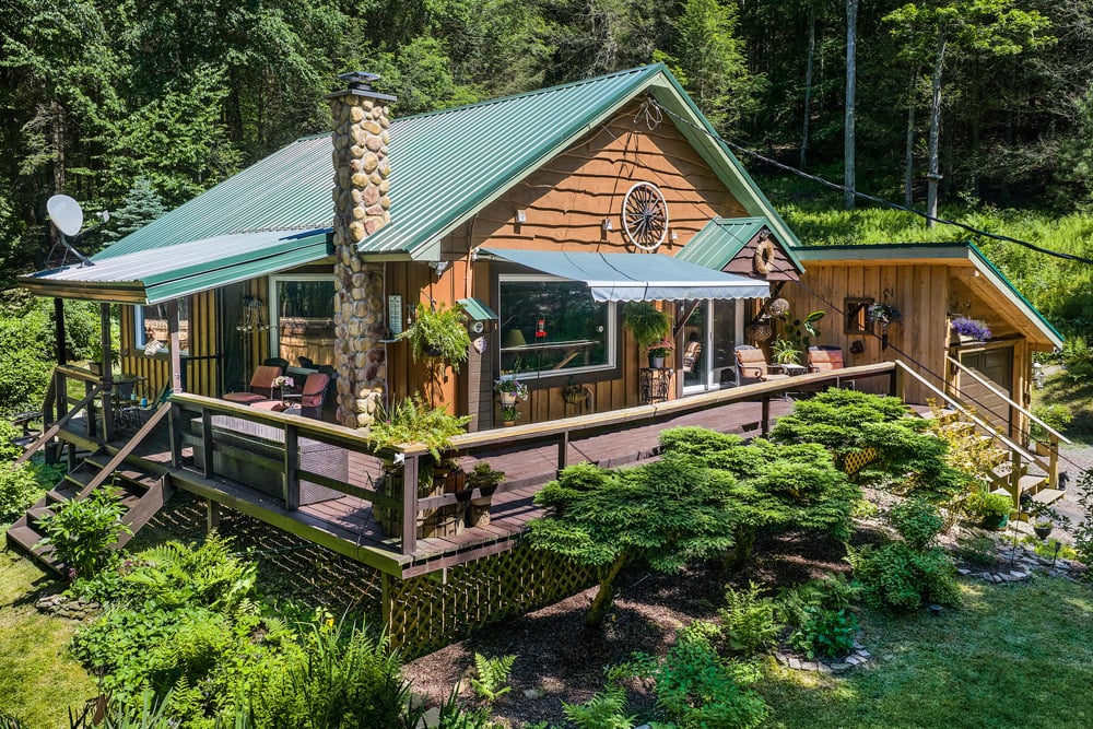 001 Custom Catskill Cabin – 747 Crystal Meadows